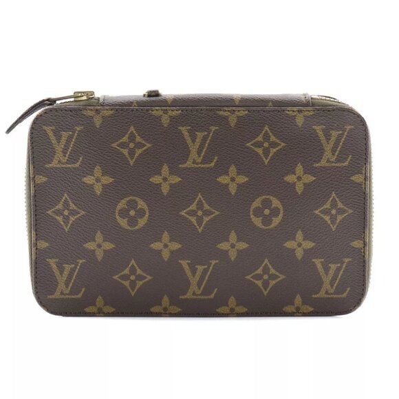 LOUIS VUITTON Posh Monte Carlo Pouch M47350 Jewelry case Monogram canvas u... - Picture 1 of 9